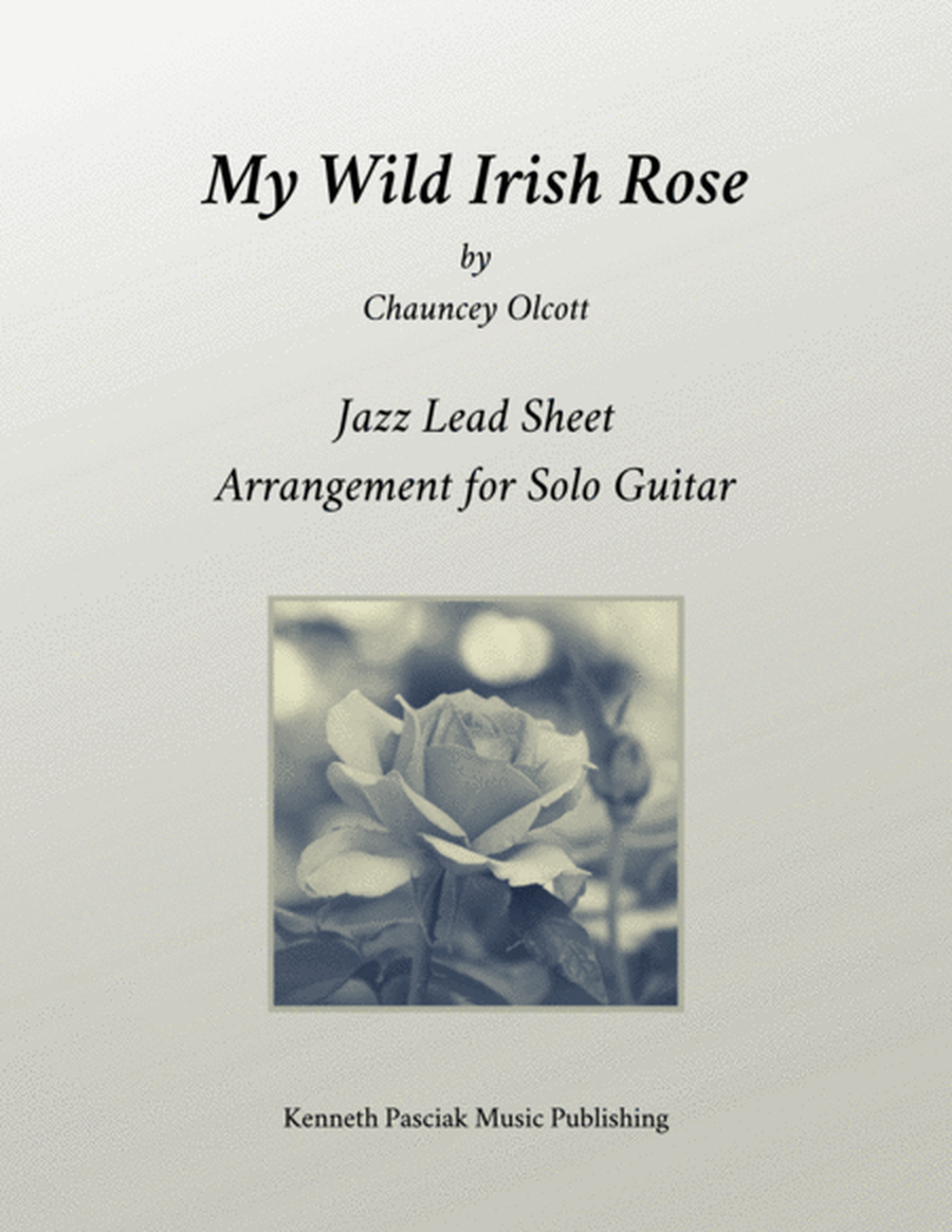 My Wild Irish Rose (for Jazz Guitar) image number null