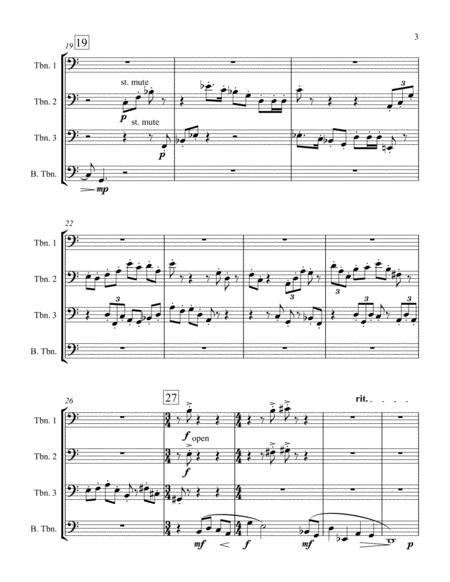 Adages for Trombone Quartet image number null