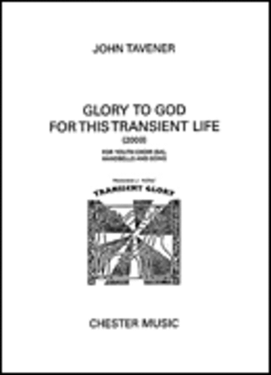 Glory to God for This Transient Life SA scores gallery preview page 1