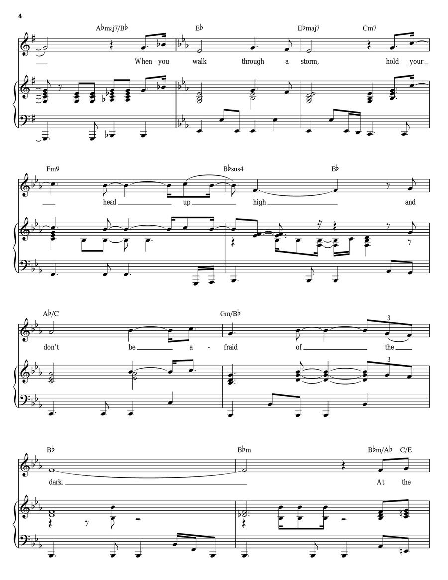 You'll Never Walk Alone You'll Never Walk Alone Guitar scores gallery preview page 4