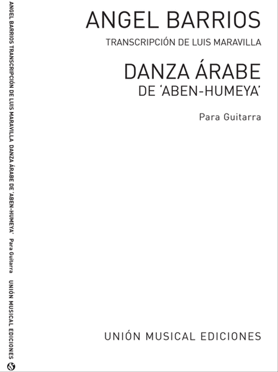Aben Humeya Danza Arabe Acoustic Guitar scores gallery preview page 1