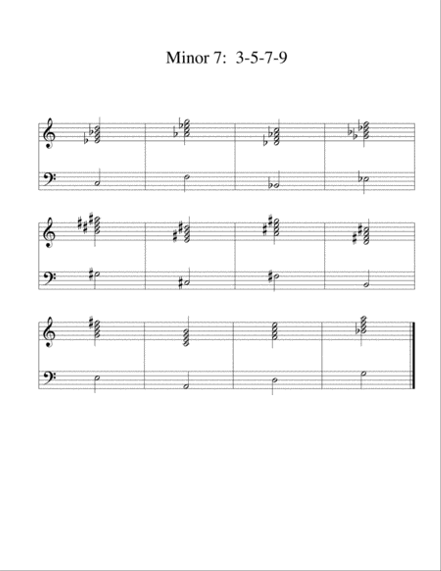 Vibraphone Voicing Workbook Vibraphone scores gallery preview page 4