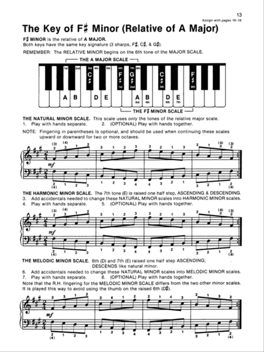 Alfred's Basic Piano Course Theory, Level 6