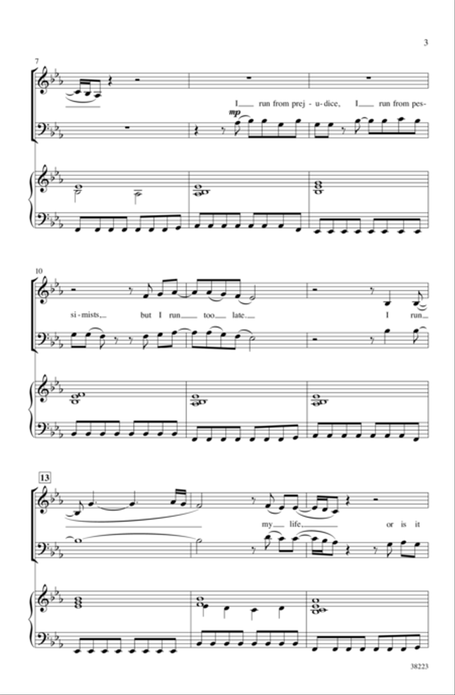 I Run to You: The Hits of Lady Antebellum - SoundTrax CD (CD only) Choir scores gallery preview page 3