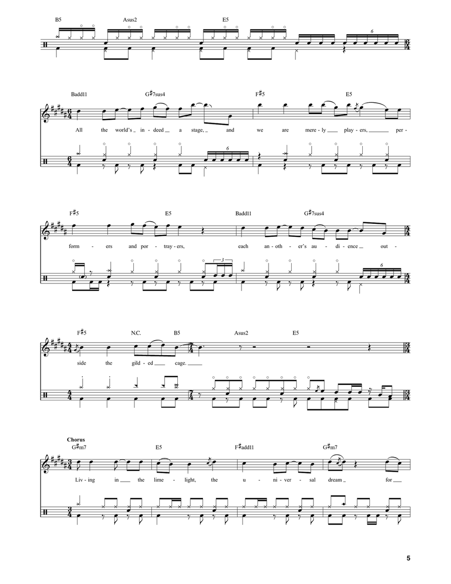 Limelight Drum Set scores gallery preview page 5