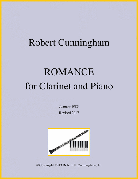 Romance for Clarinet and Piano image number null