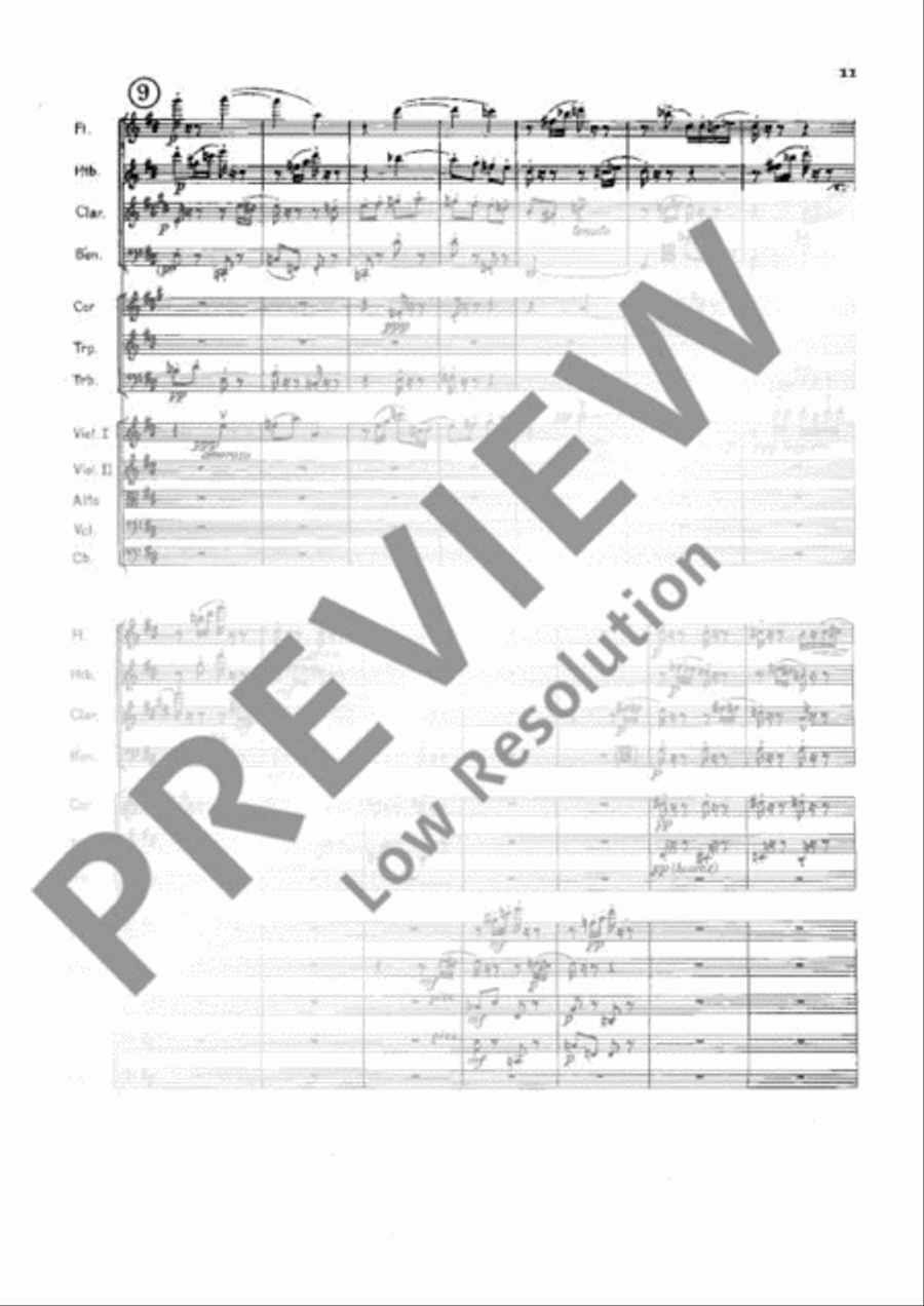 Sérénade Chamber Orchestra scores gallery preview page 12