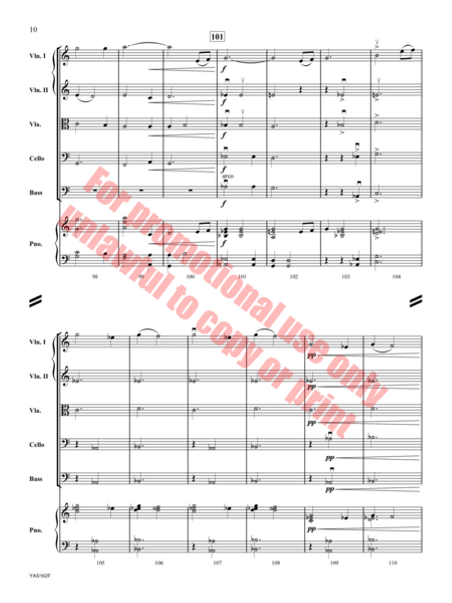 Virgo String Orchestra scores gallery preview page 11