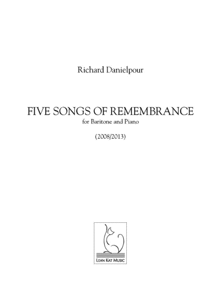 Five Songs of Remembrance