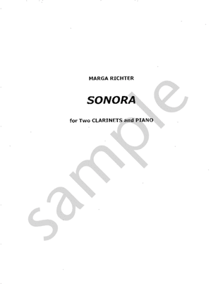 Book cover for Sonora