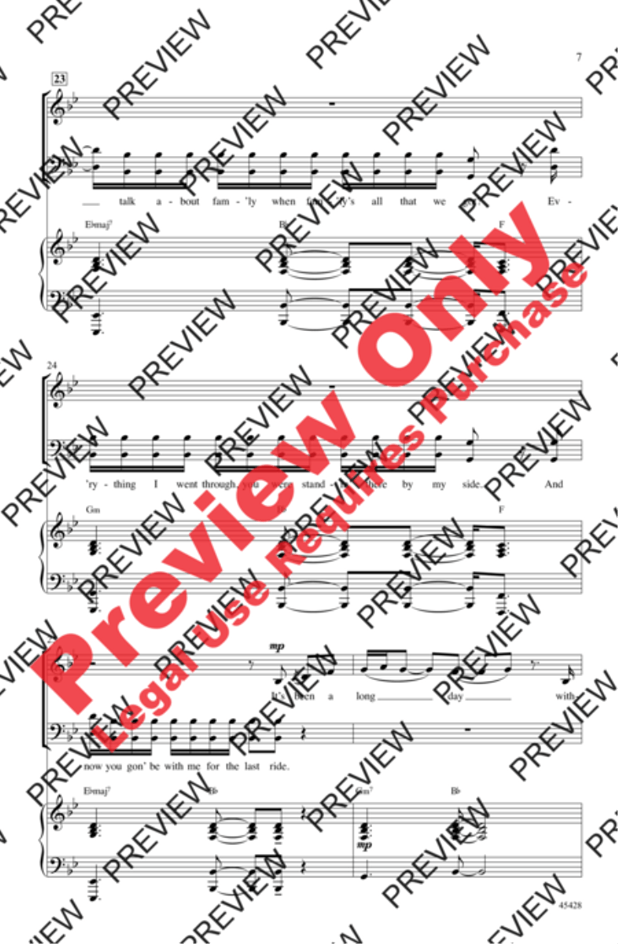 See You Again - SoundTrax CD (CD only) Choir scores gallery preview page 7