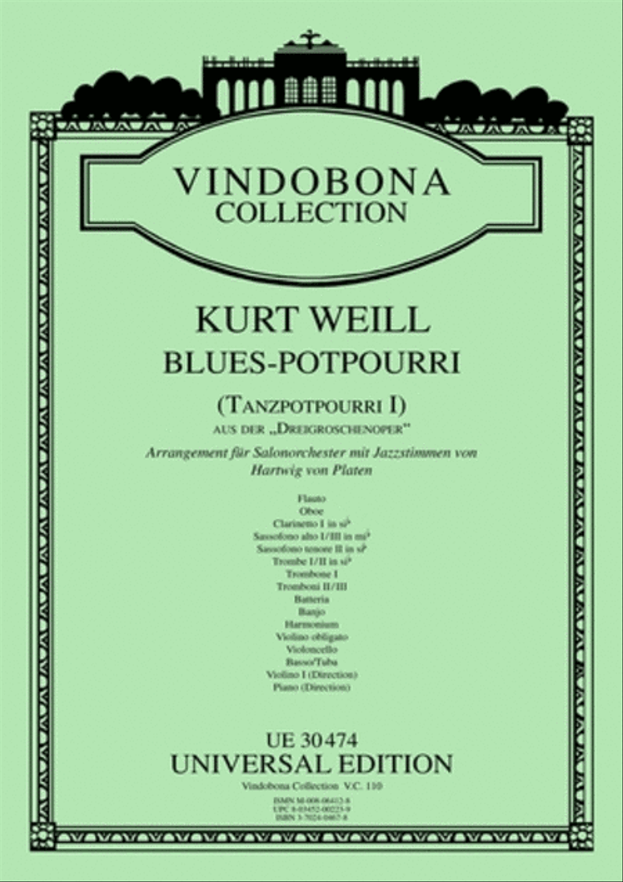 Blues-Potpourri (Tanzpotpourri I) Orchestra scores gallery preview page 1