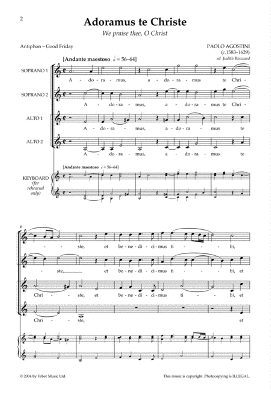 30 Sacred Masterworks Women's Choir scores gallery preview page 2