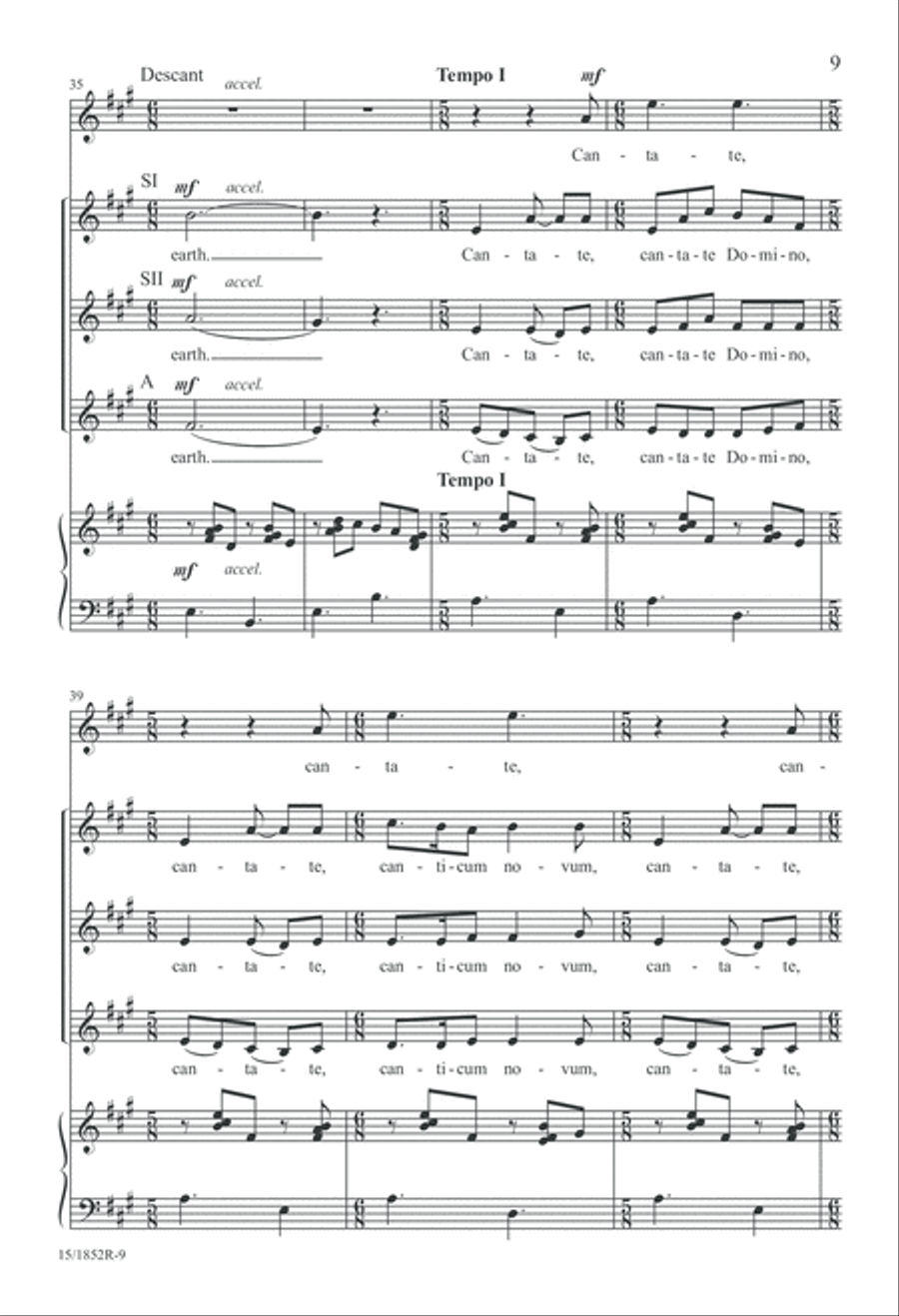 Cantate SSA scores gallery preview page 9