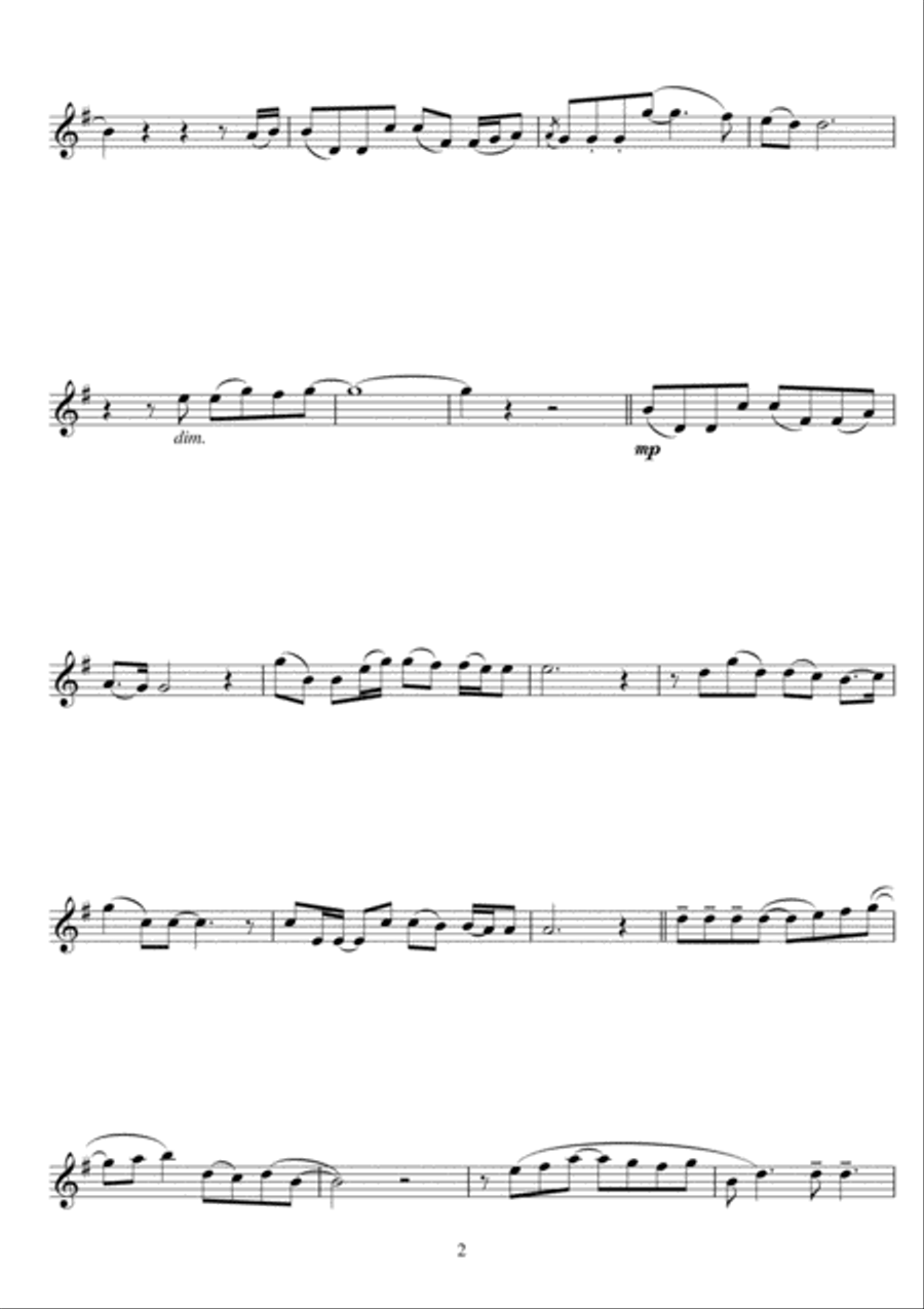 I Know Him So Well (from Chess) Flute Solo scores gallery preview page 2