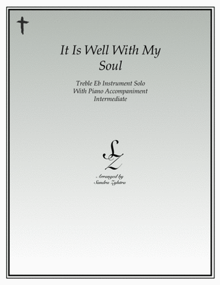 It Is Well With My Soul (treble Eb instrument solo)