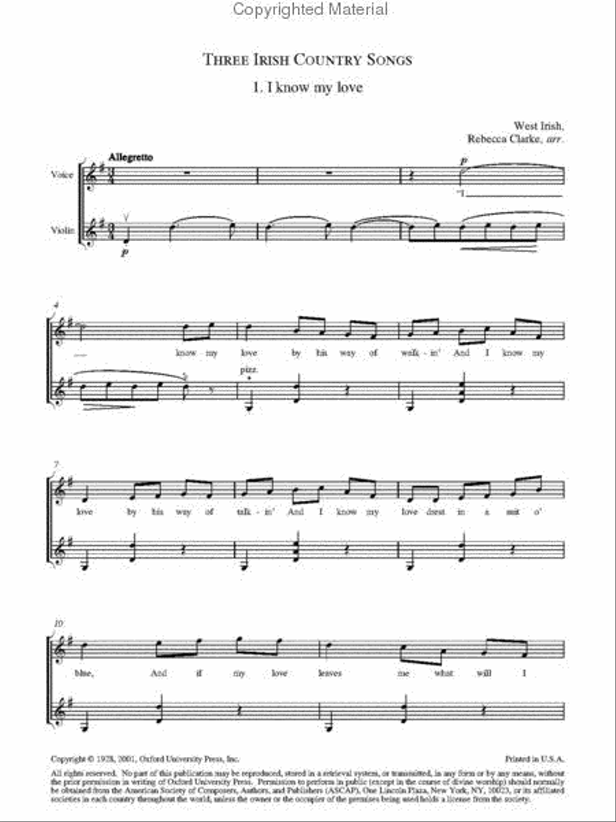 Songs with violin Songs with violin Voice scores gallery preview page 4