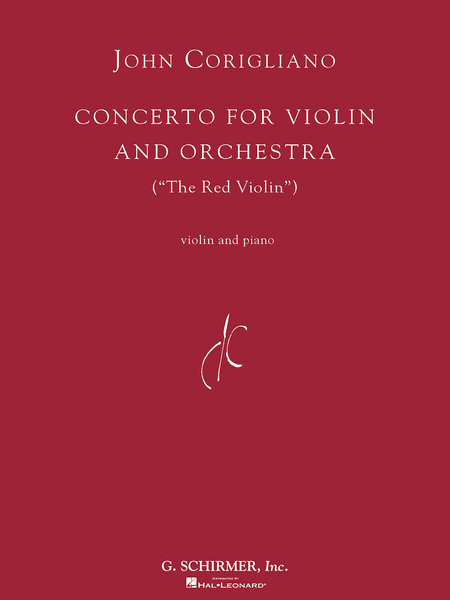 John Corigliano: Concerto for Violin and Orchestra (The Red Violin) (Piano / Violin)