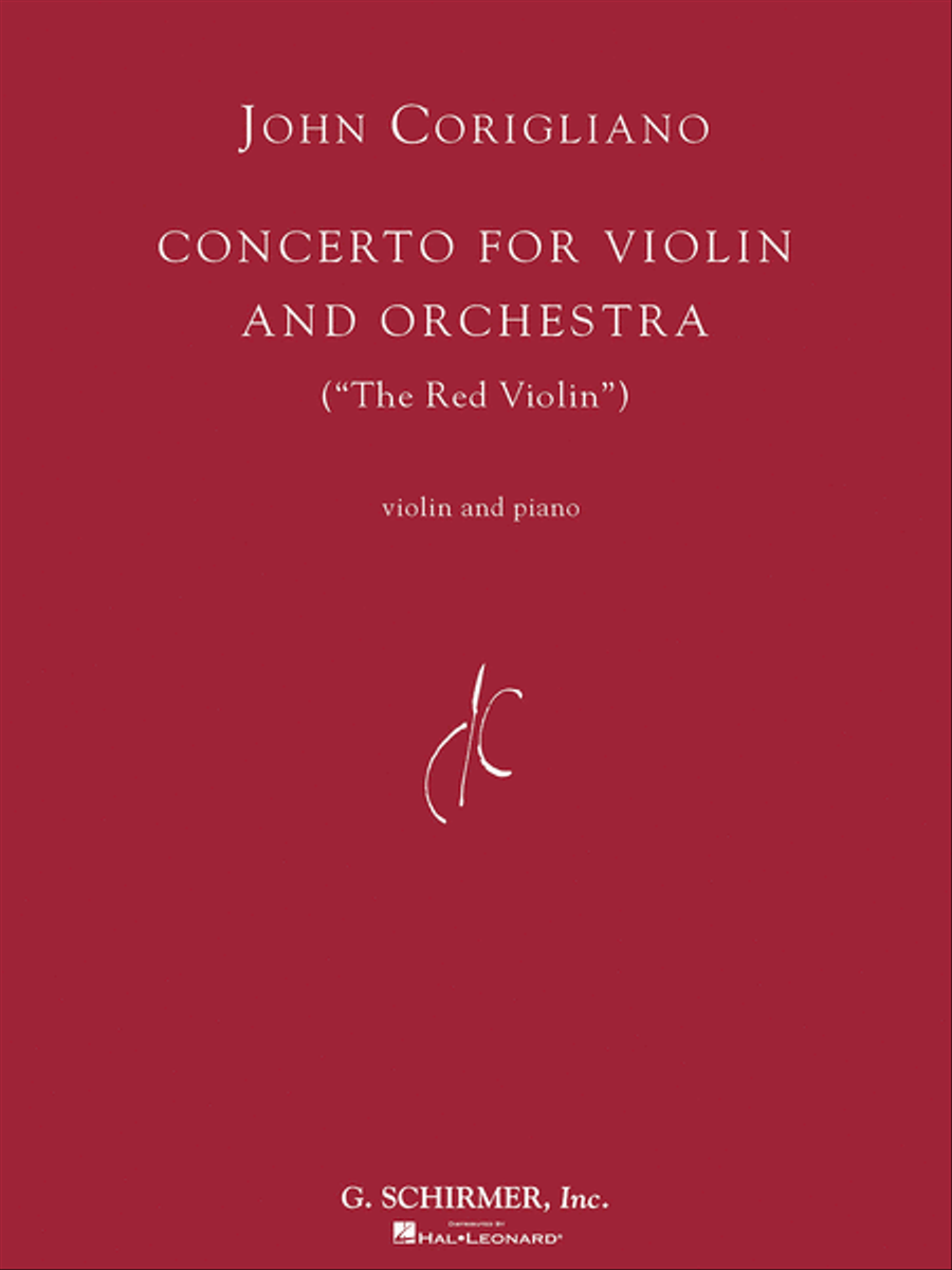 Concerto for Violin and Orchestra (The Red Violin) Violin Solo scores gallery preview page 1