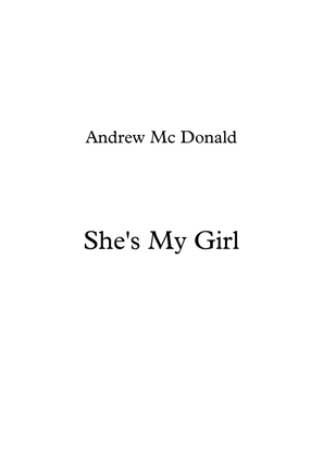 Book cover for She's My Girl