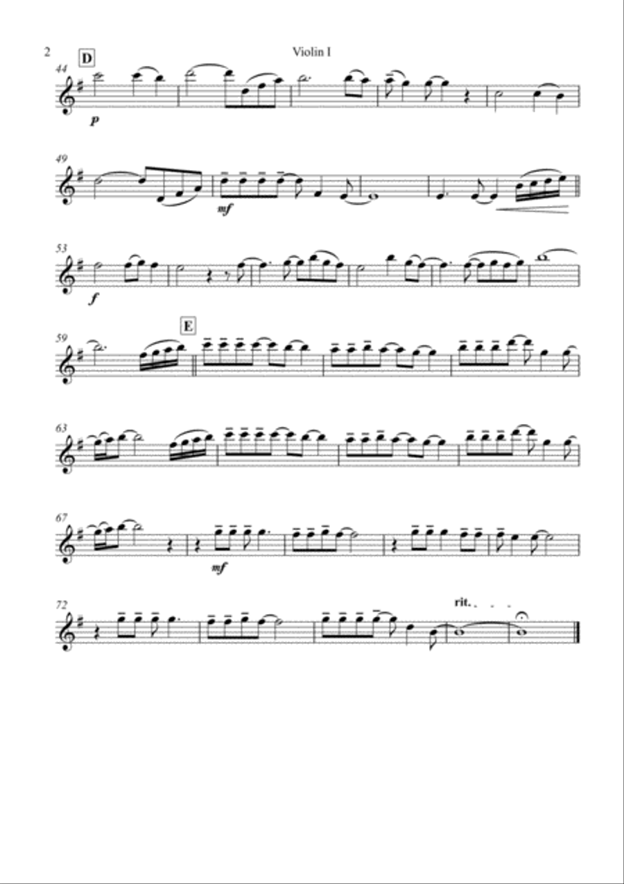 Shallow Shallow String Quartet scores gallery preview page 3