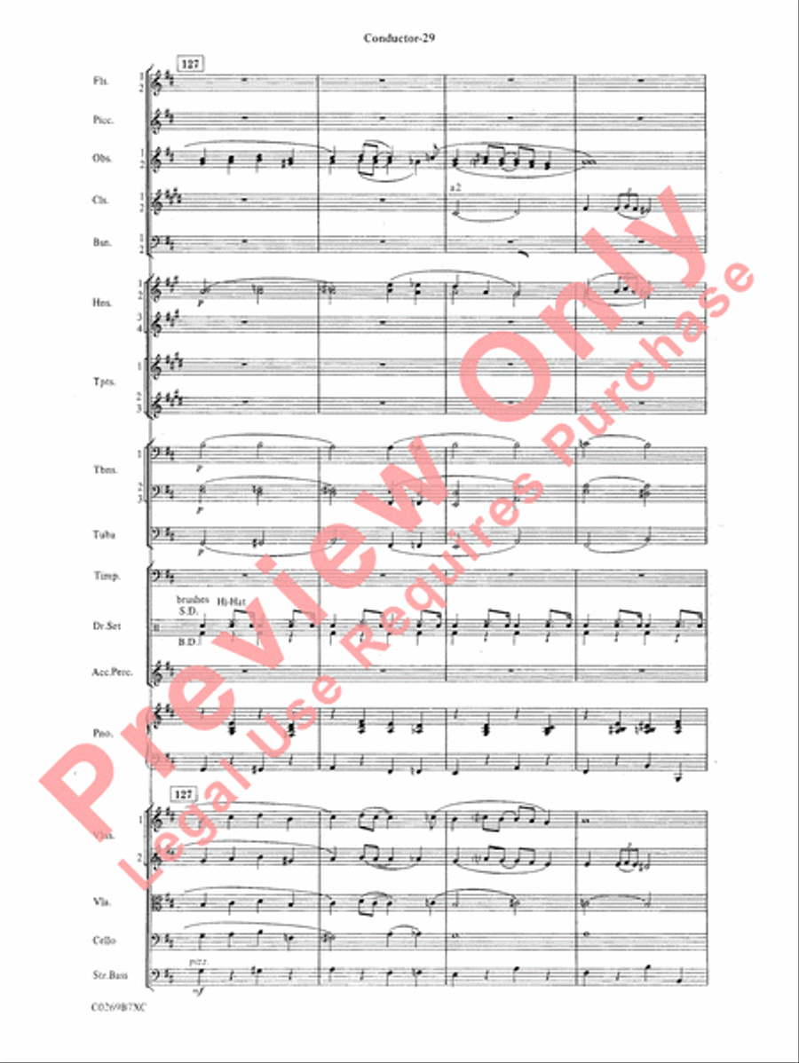 Leroy Anderson Favorites Leroy Anderson Favorites Full Orchestra scores gallery preview page 32