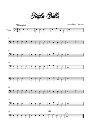 Jingle Bells - Easy/Beginner (for Tuba)