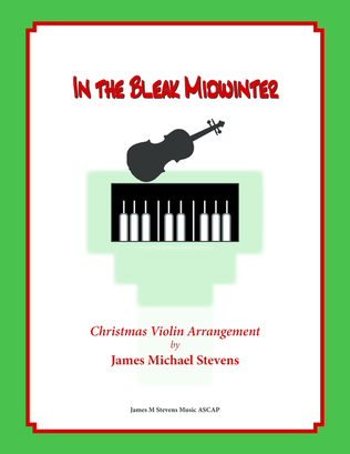 Book cover for In the Bleak Midwinter - VIOLIN