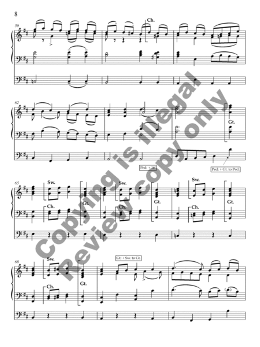 Ancient Airs and Dances, Suite No. 1 Organ Solo scores gallery preview page 29
