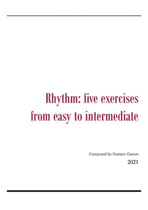 Five Rhythm Exercises From Easy to Intermediate