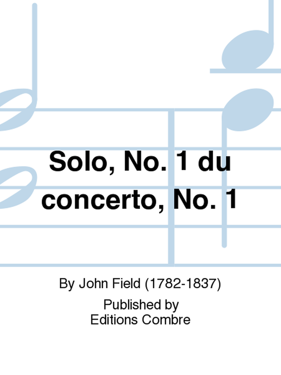 Concerto No. 1: solo no. 1