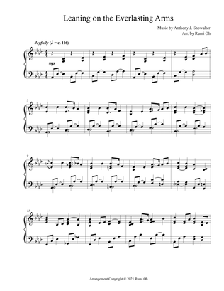 Leaning on the Everlasting Arms (Hymn Arrangement for Advanced Solo Piano in "Father's Love")