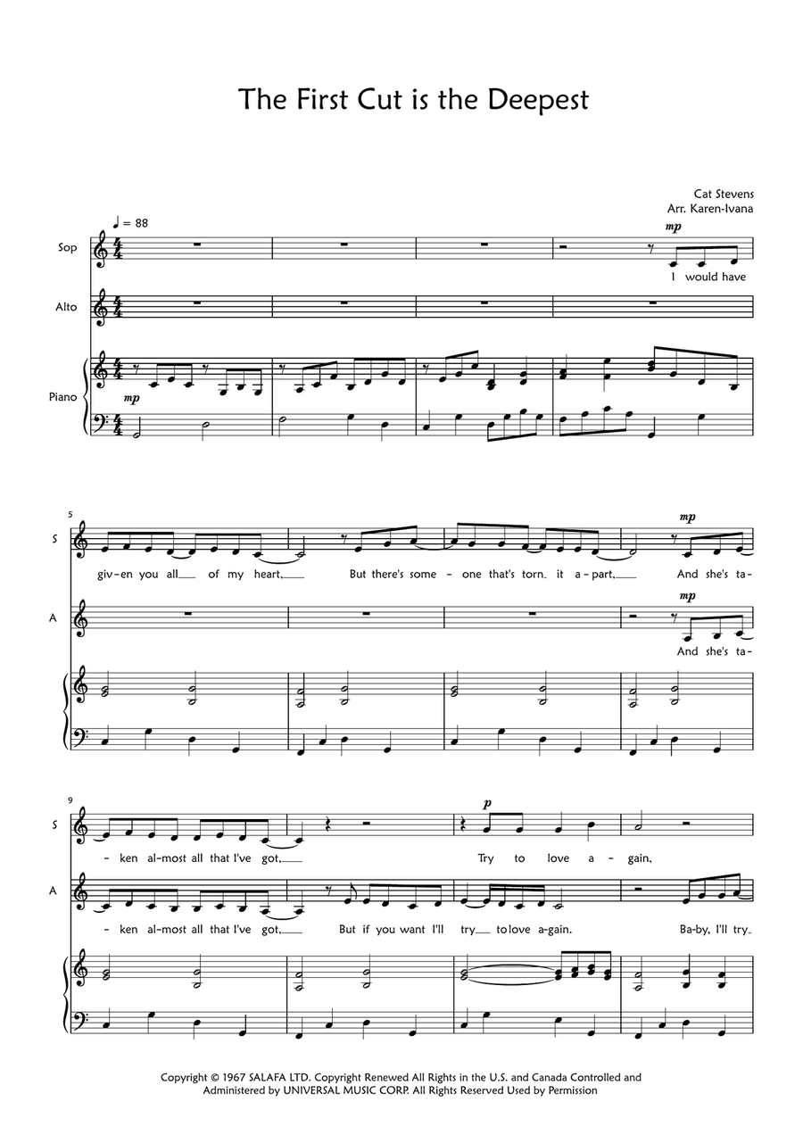 The First Cut Is The Deepest SA scores gallery preview page 1