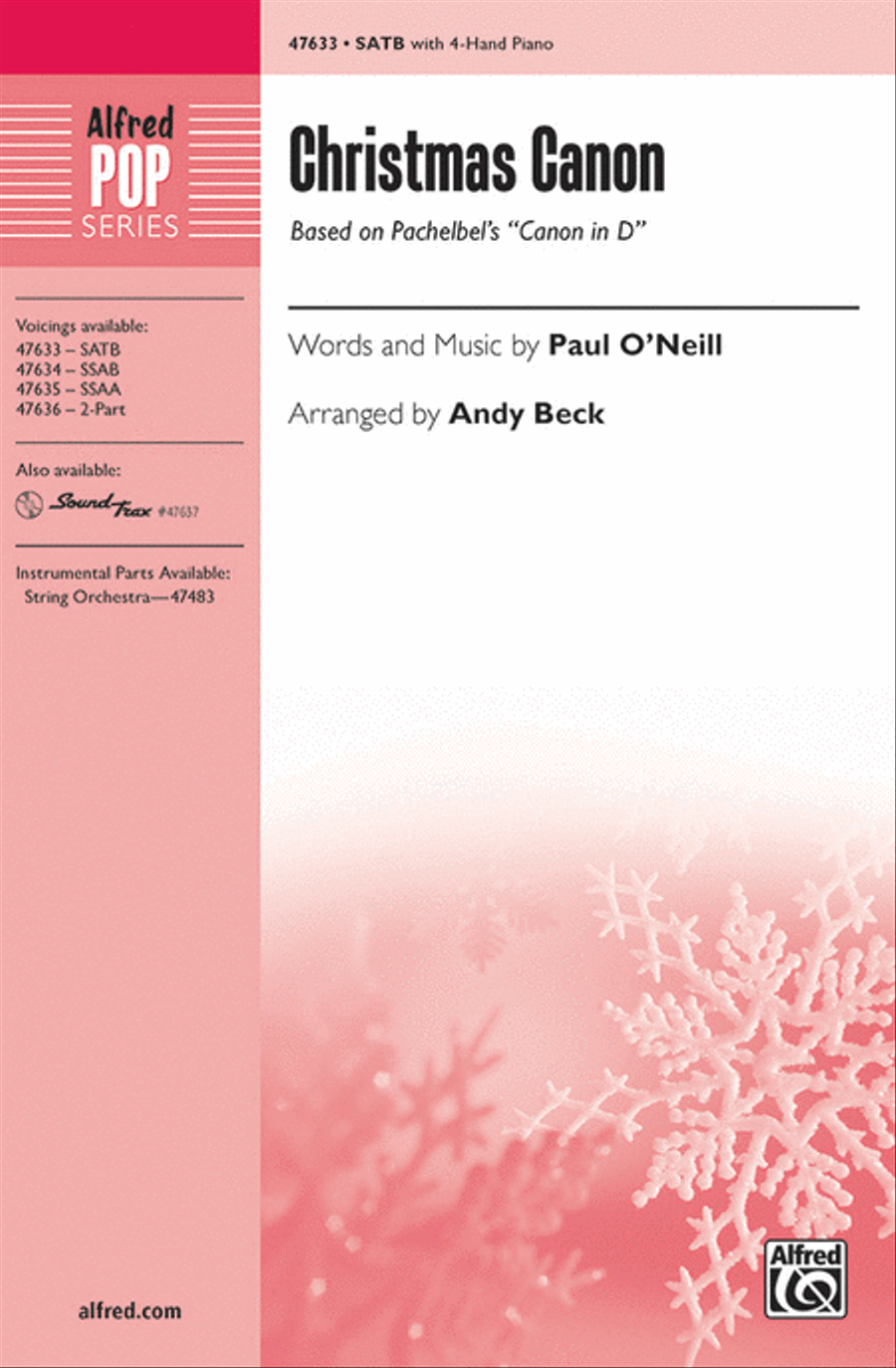 Christmas Canon Christmas Canon 4-Part scores gallery preview page 1