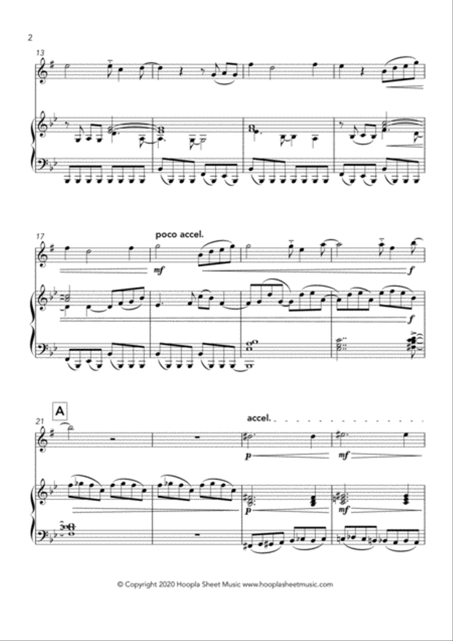A History of Powered Flight: Kitty Hawk Alto Saxophone scores gallery preview page 2