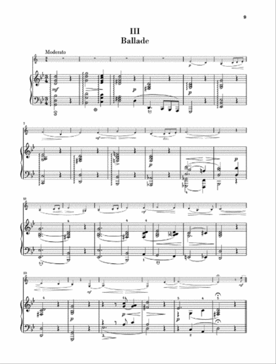Fantasy Pieces Op. 43 Clarinet Solo scores gallery preview page 4