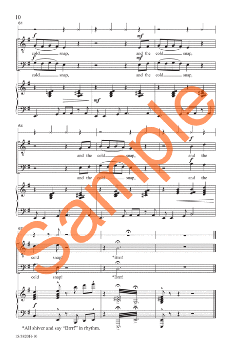 Cold Snap TB scores gallery preview page 8
