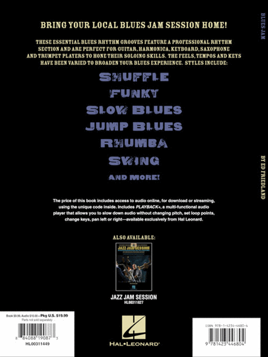 Blues Jam – 40 Progressions and Grooves Saxophone scores gallery preview page 6