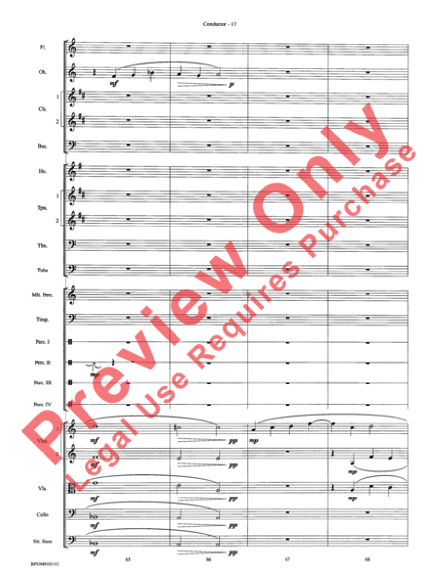 Dark Adventure Full Orchestra scores gallery preview page 20