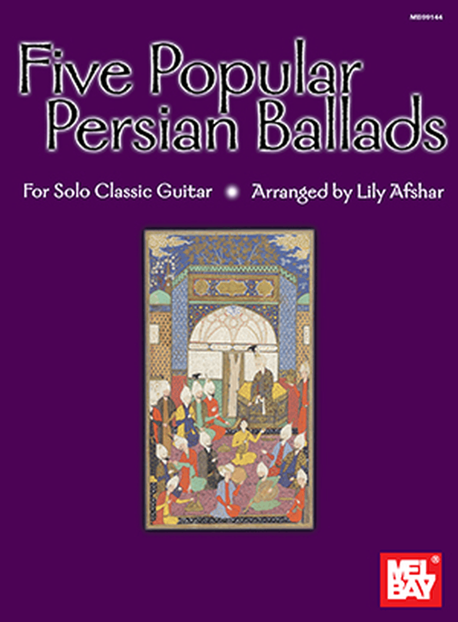 Five Popular Persian Ballads for Solo Classic Guitar Acoustic Guitar scores gallery preview page 1