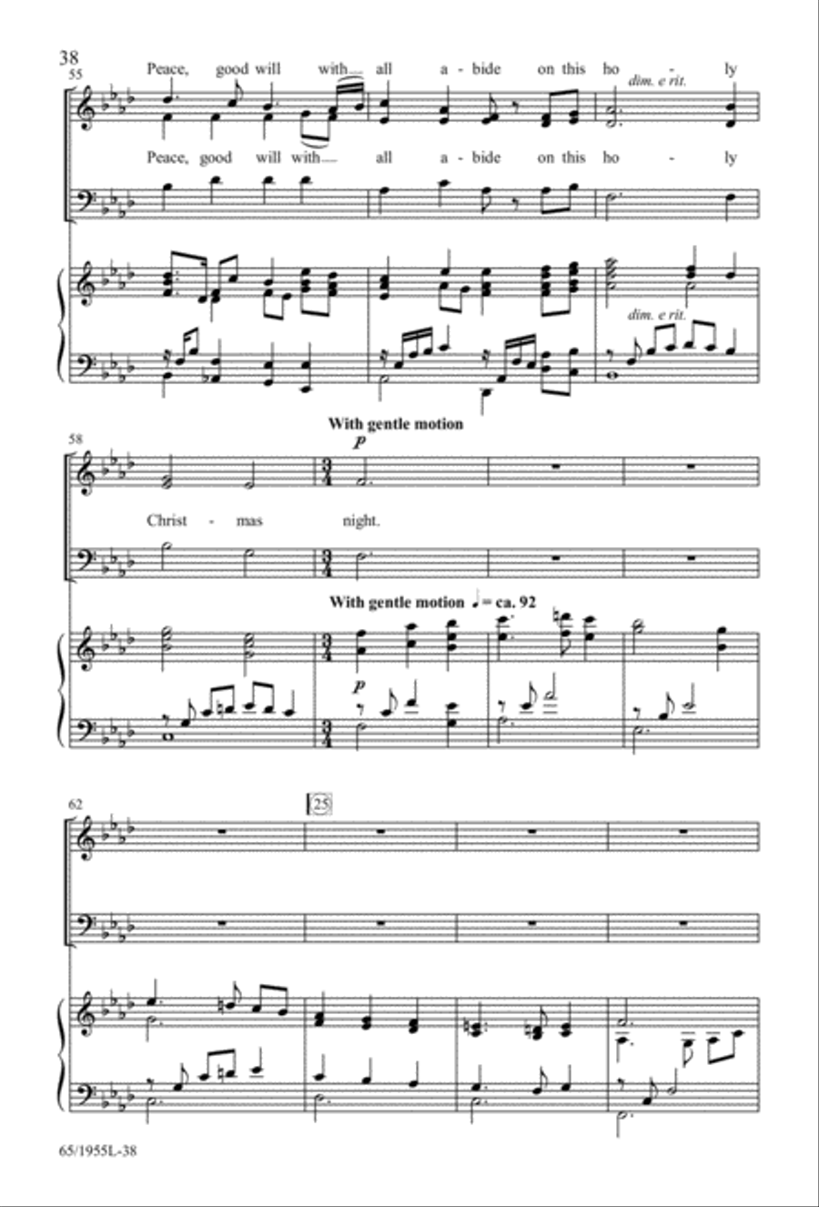 The Promise of a King 3-Part scores gallery preview page 38