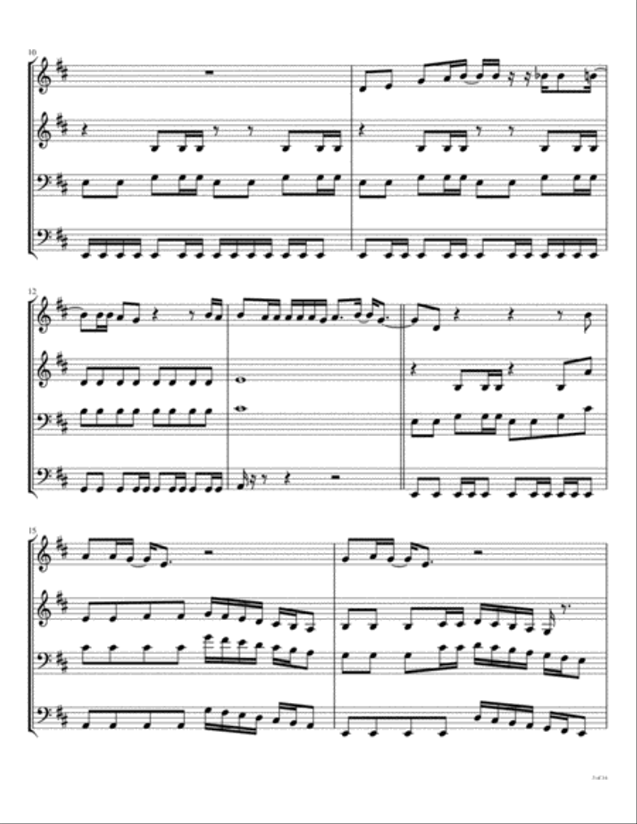 Helter Skelter Helter Skelter Brass Ensemble scores gallery preview page 4