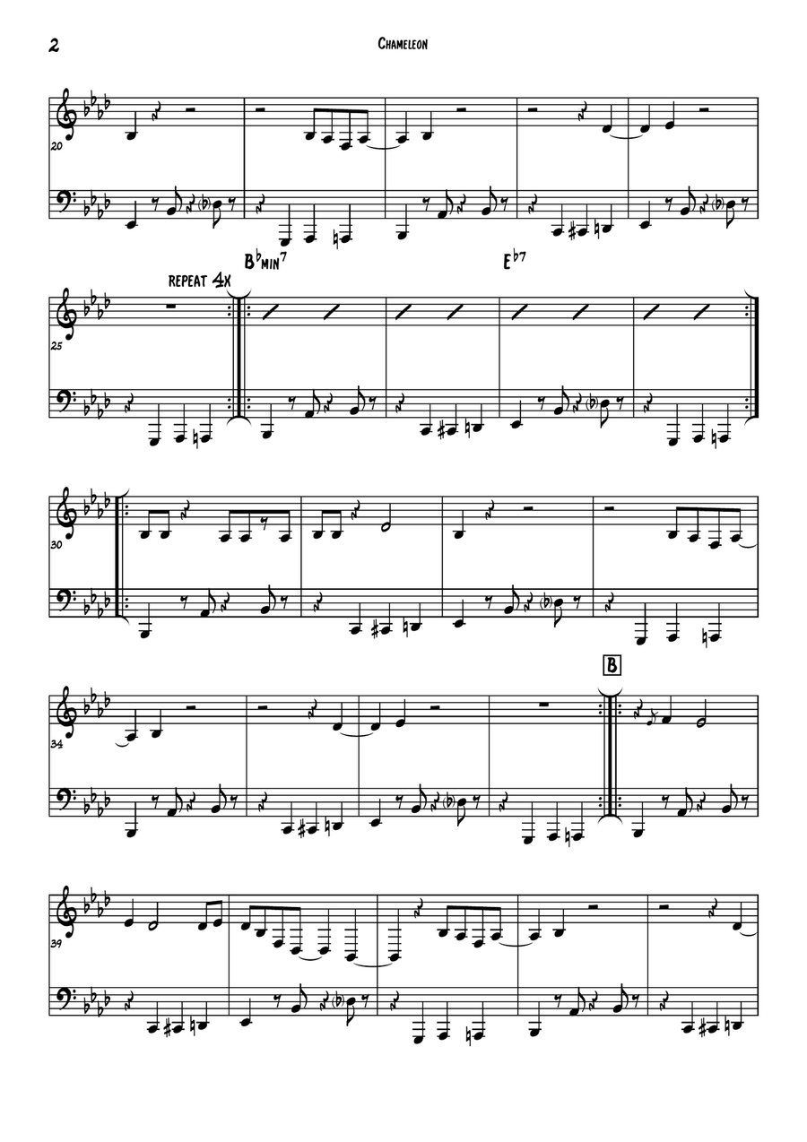 Chameleon Piano Method scores gallery preview page 2