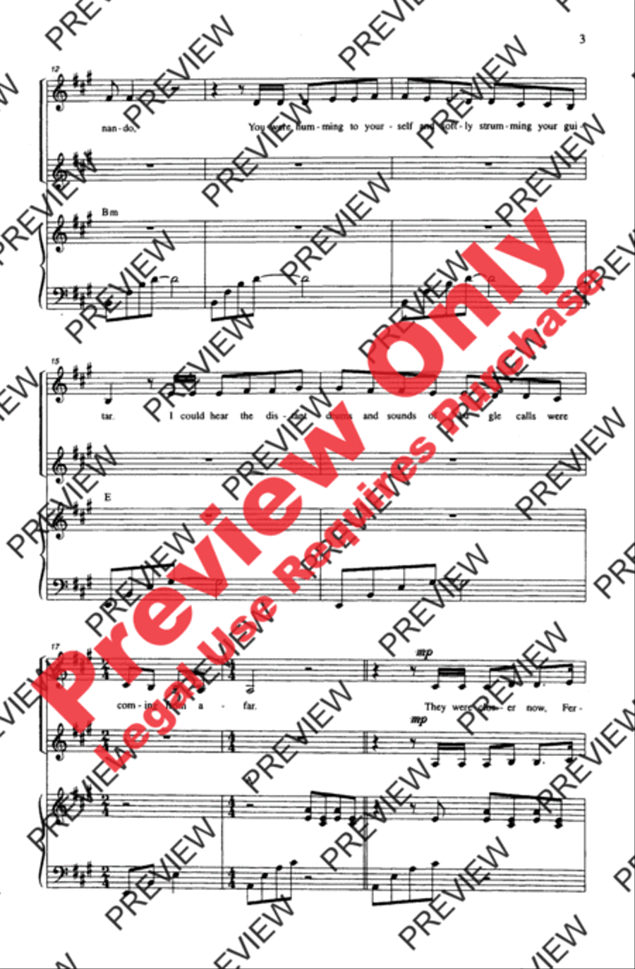ABBA Forever! ABBA Forever! Women's Choir scores gallery preview page 3