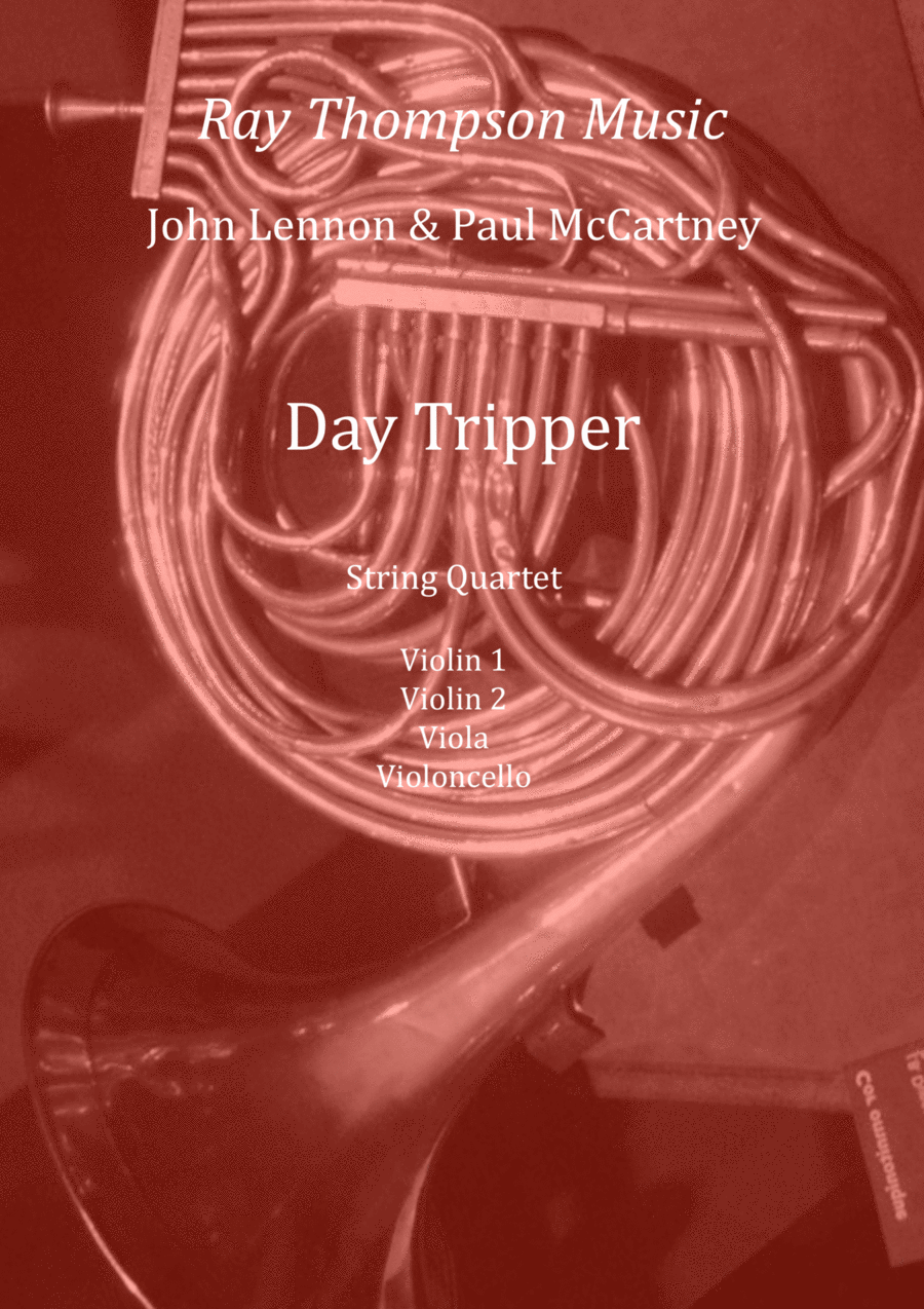 Day Tripper String Quartet scores gallery preview page 1