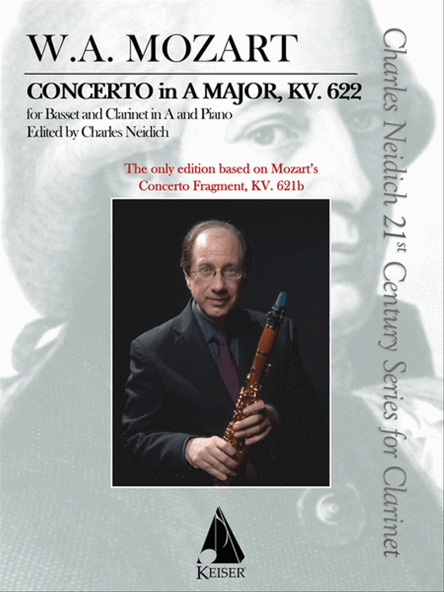 Clarinet Concerto, K. 622 Clarinet Solo scores gallery preview page 1
