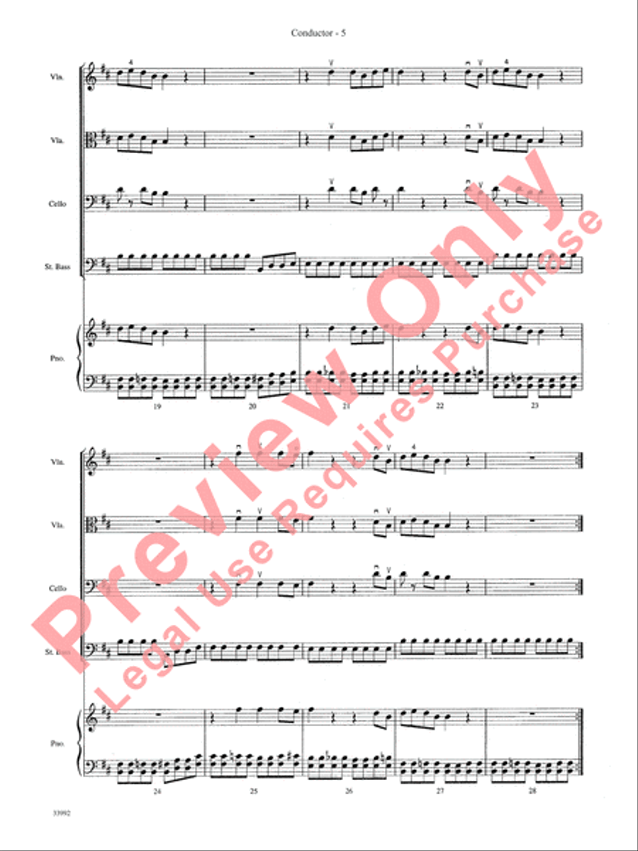 Great Themes from TV and Movies String Orchestra scores gallery preview page 6