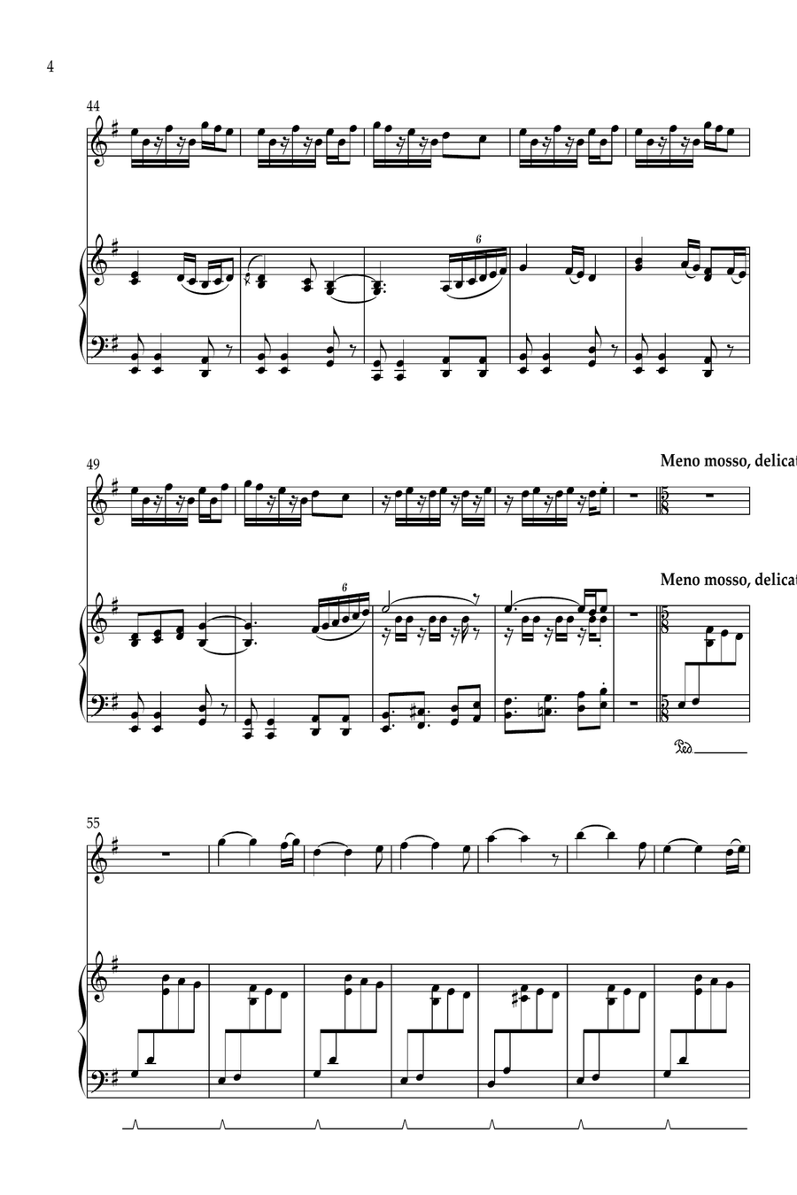 Le Gateau Perdu Le Gateau Perdu Chamber Music scores gallery preview page 5