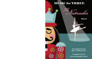 Book cover for Waltz of the Snowflakes (Snow Children's Waltz) from the Nutcracker for Woodwind Trio or Clarinet Tr