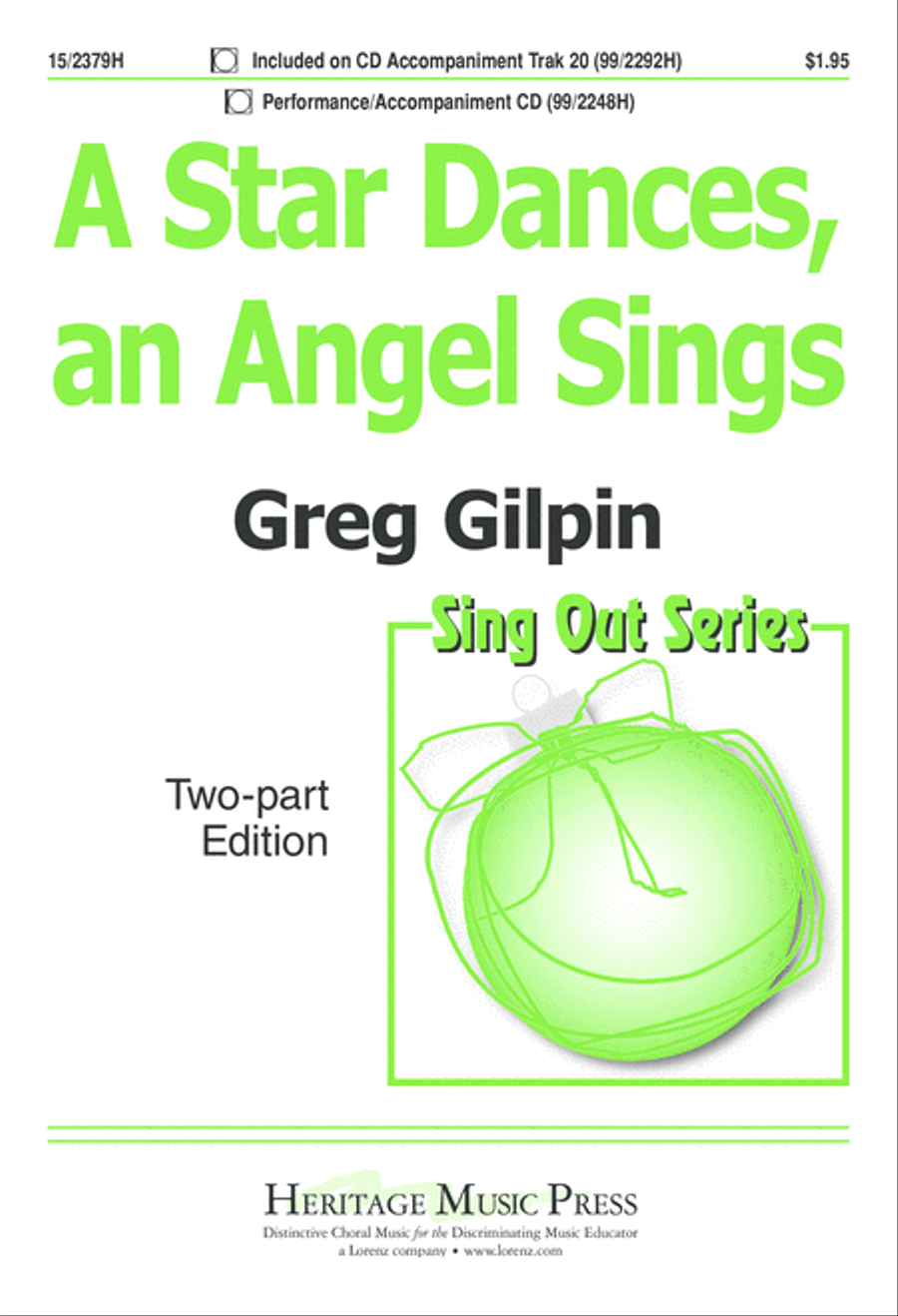 A Star Dances, an Angel Sings 2-Part scores gallery preview page 2
